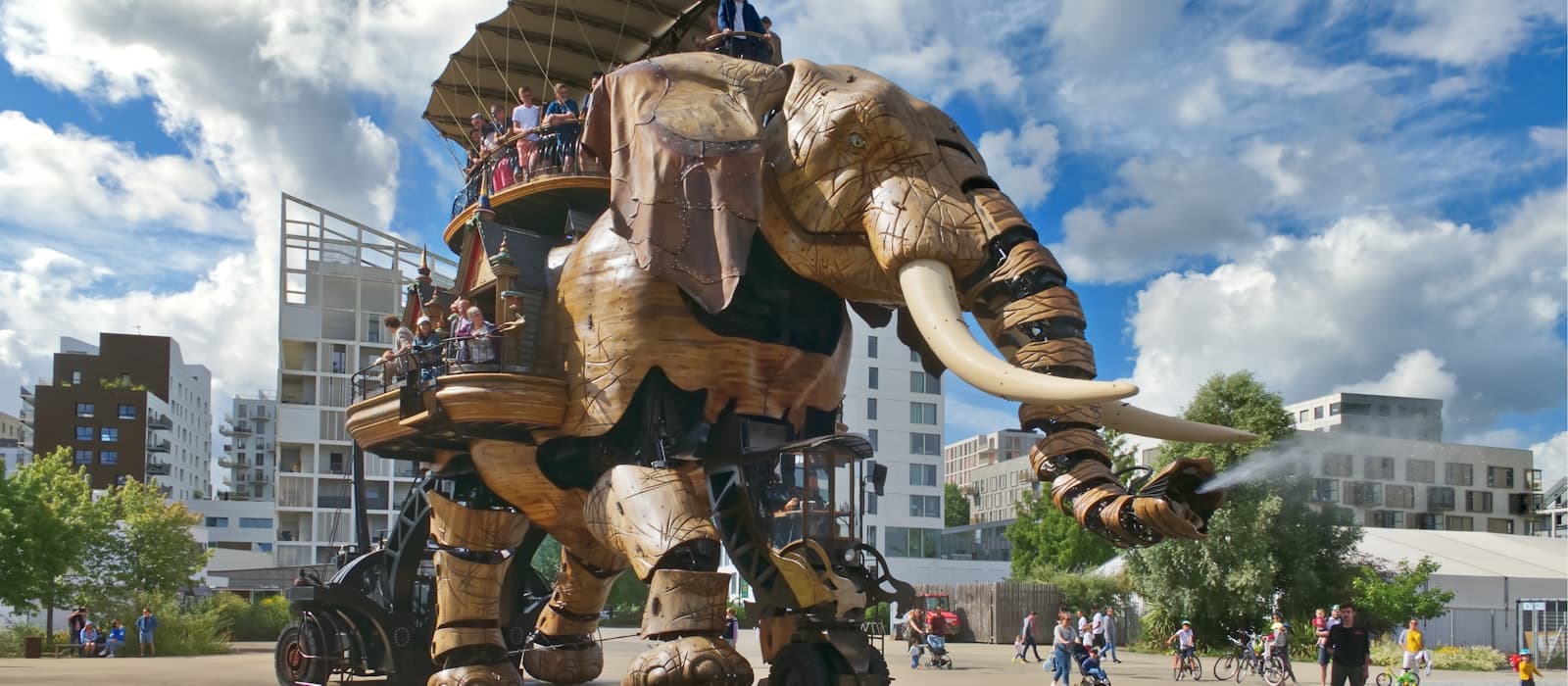 Le Grand Éléphant des Machines de l’île à Nantes